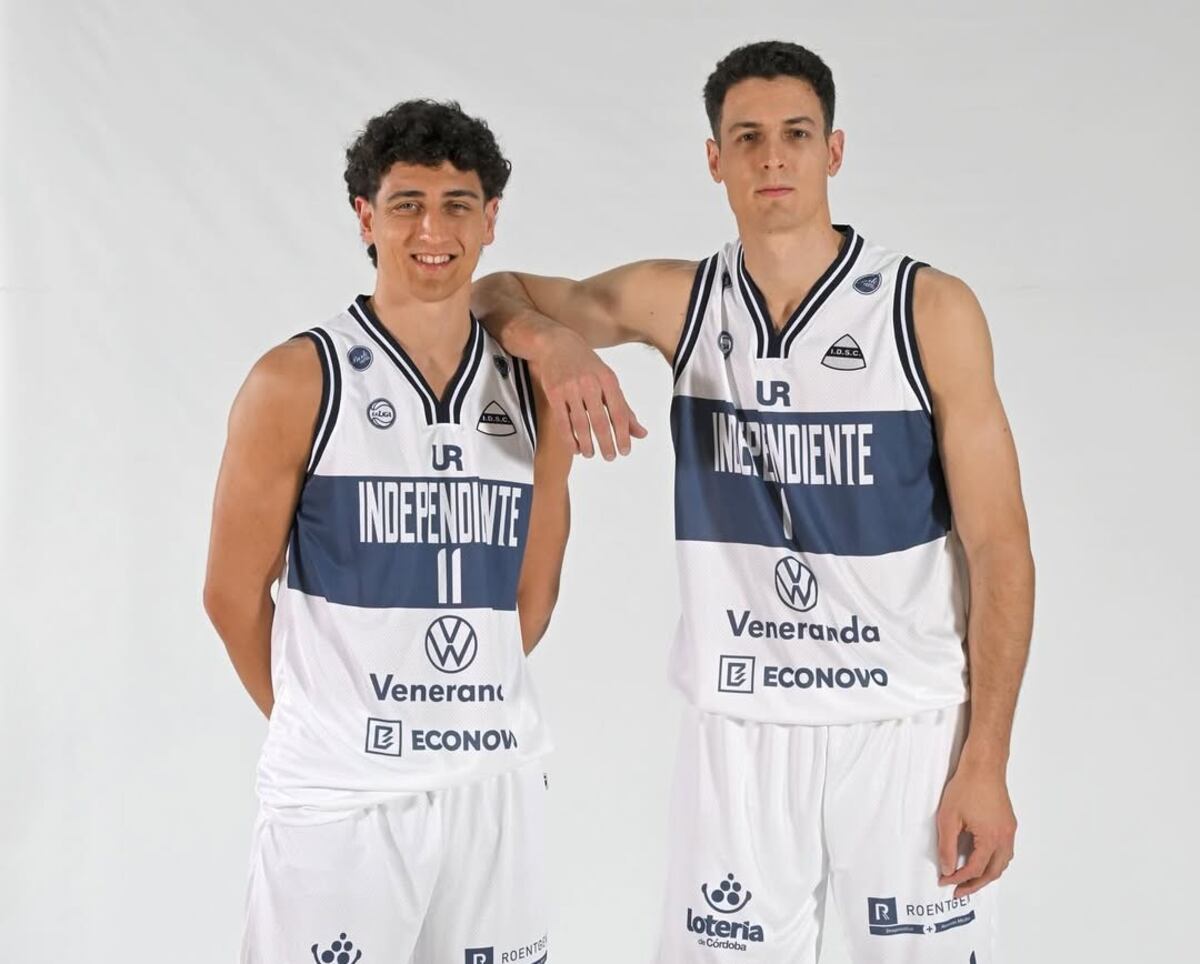 Agustín Cáffaro jugará su primera temporada en Independiente de Oliva. Comparte con su hermano Esteban, jugador de la Liga de Desarrollo. (Prensa Independiente)