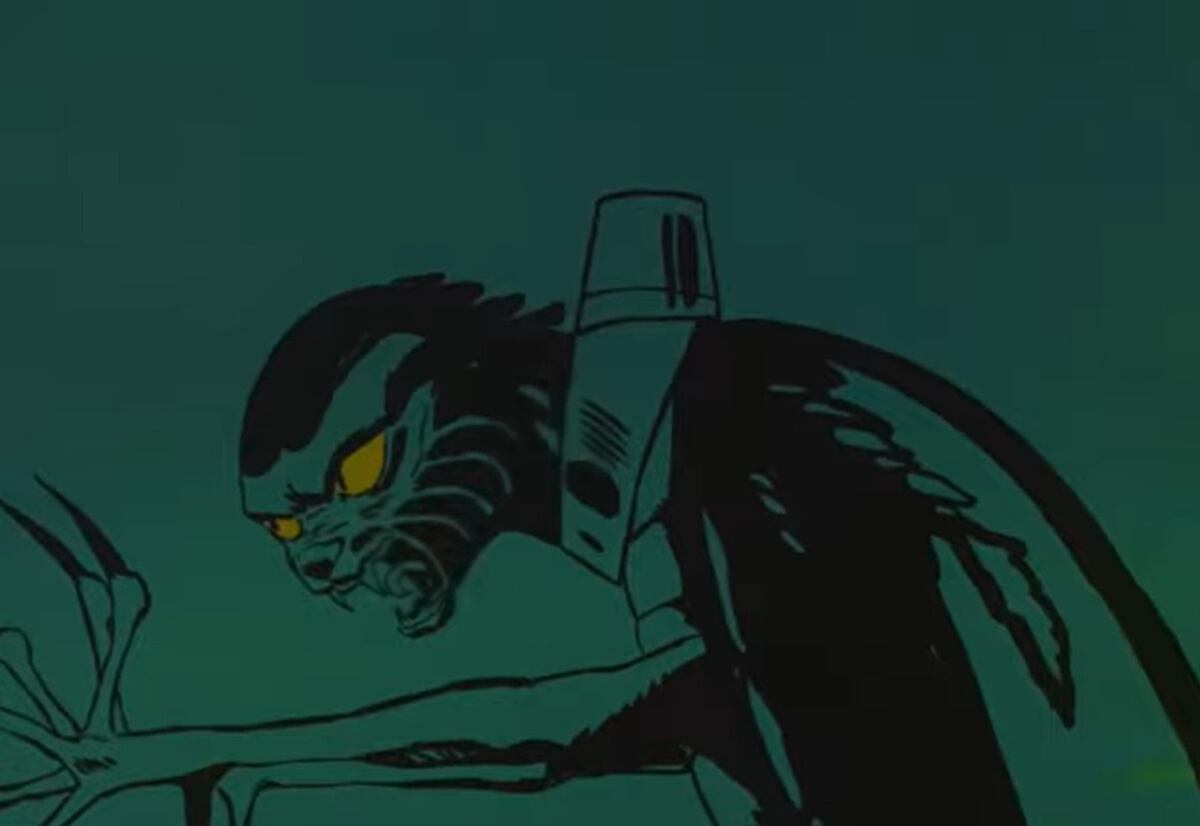 "Fragmentos de "El Eternauta" (Hugo Gil, Mario Bertolini, Roberto Gil, 1968), proyecto inconcluso que forma parte de "La película infinita" (Leandro Listorti, 2018). Foto y video: YouTube / Oscar Ortolano.