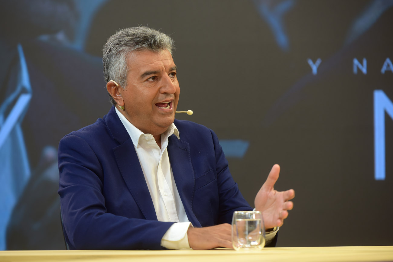 El legislador Walter Nostrala en el programa Voz y Voto. (Nicolás Bravo / La Voz)
