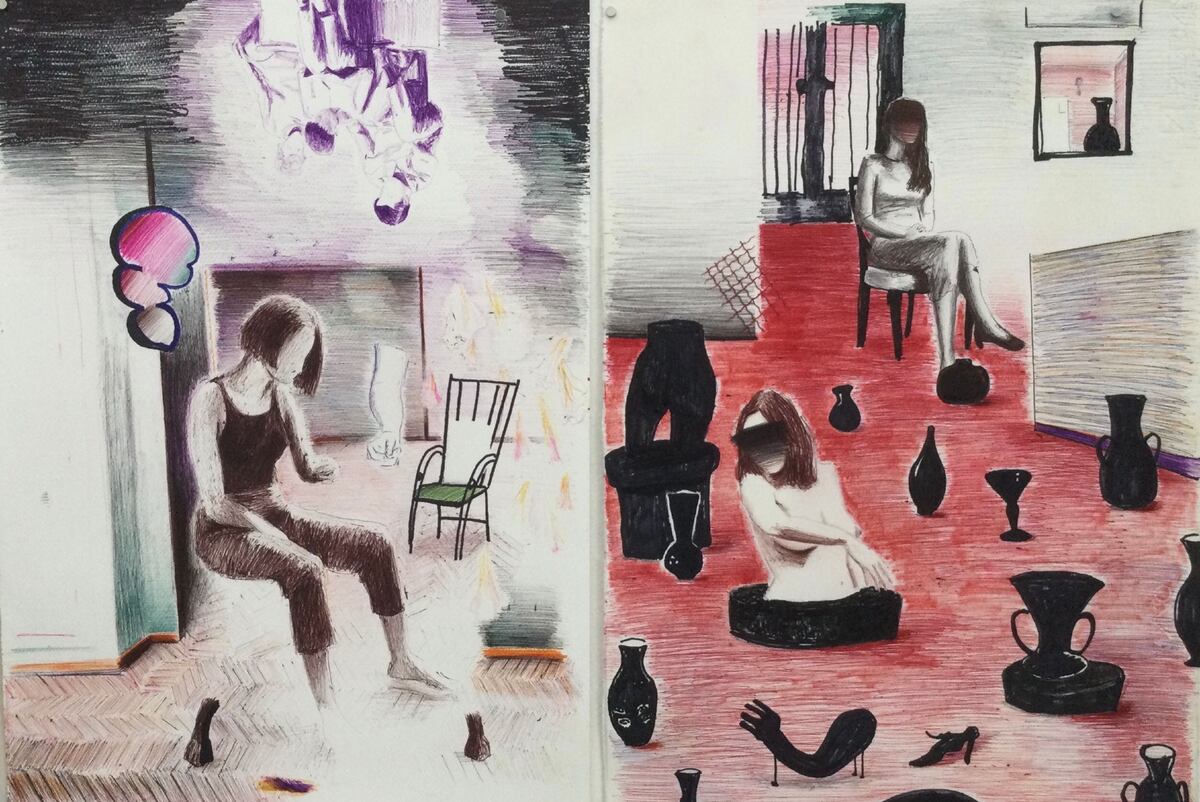 Muestra "Un tiempo acumulado", del artista Diego Bastos (foto: gentileza galería Artis)