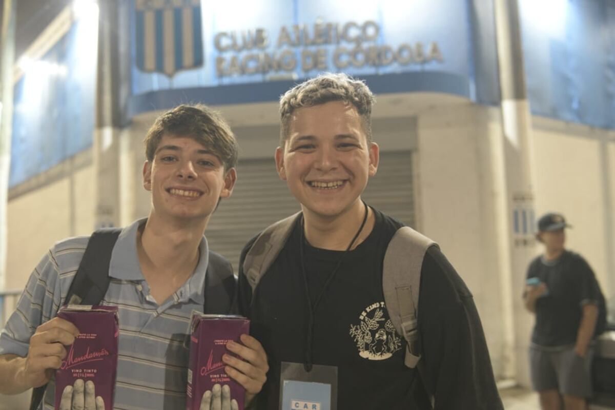 Cara ‘e Cancha de Racing en la previa del partido con Alvarado. (Javier Ferreyra / La Voz)
