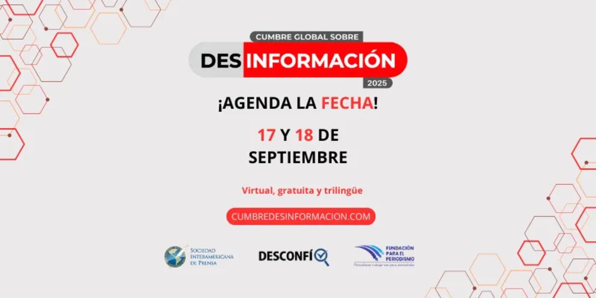 Anuncio de la nueva fecha de la Cumbre Global sobre Desinformación 2025