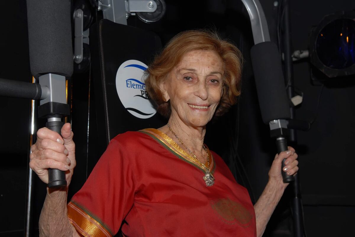 La actriz Hilda Bernard (Foto Télam)