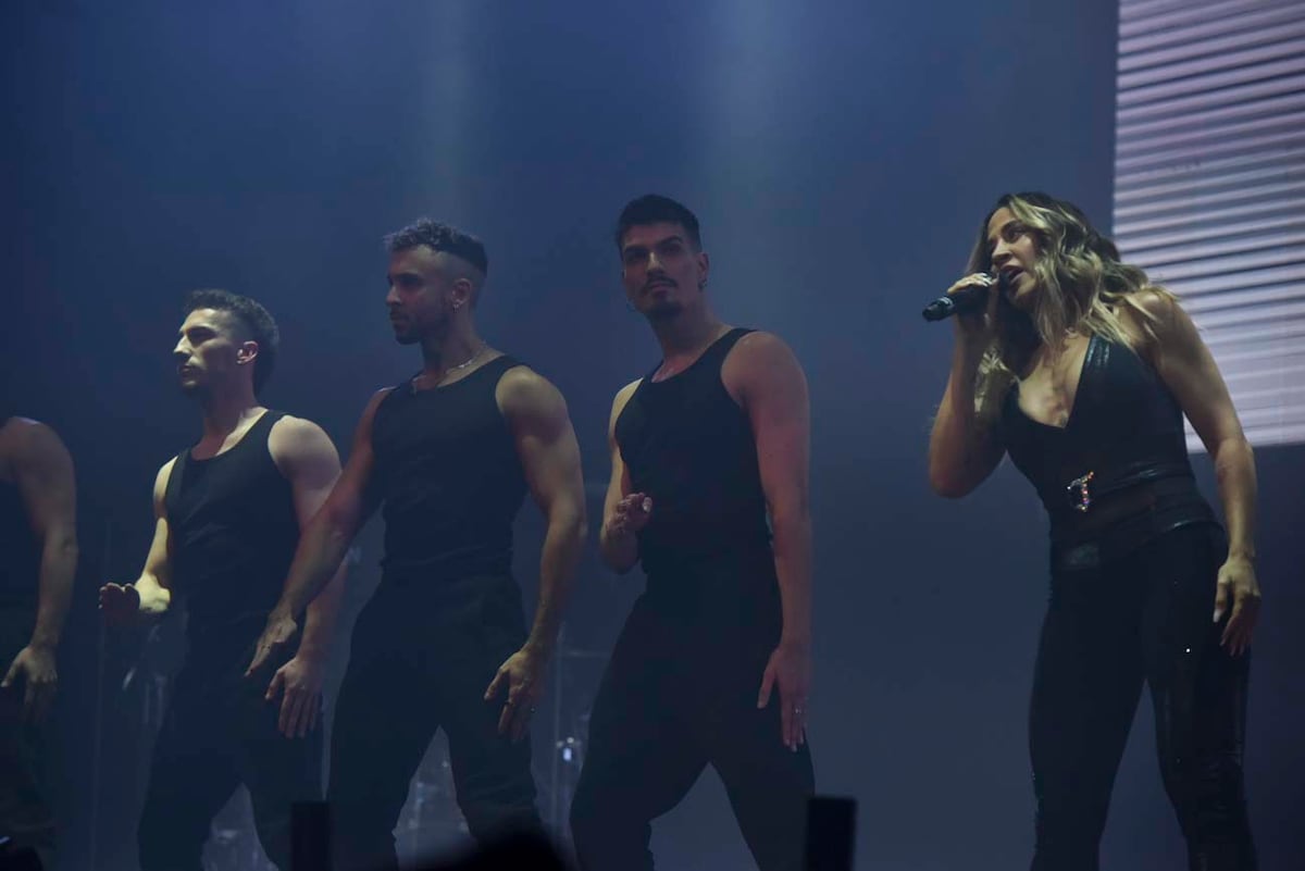 Jimena Barón se presentó en el Quality espacio (Facundo Luque / La Voz)