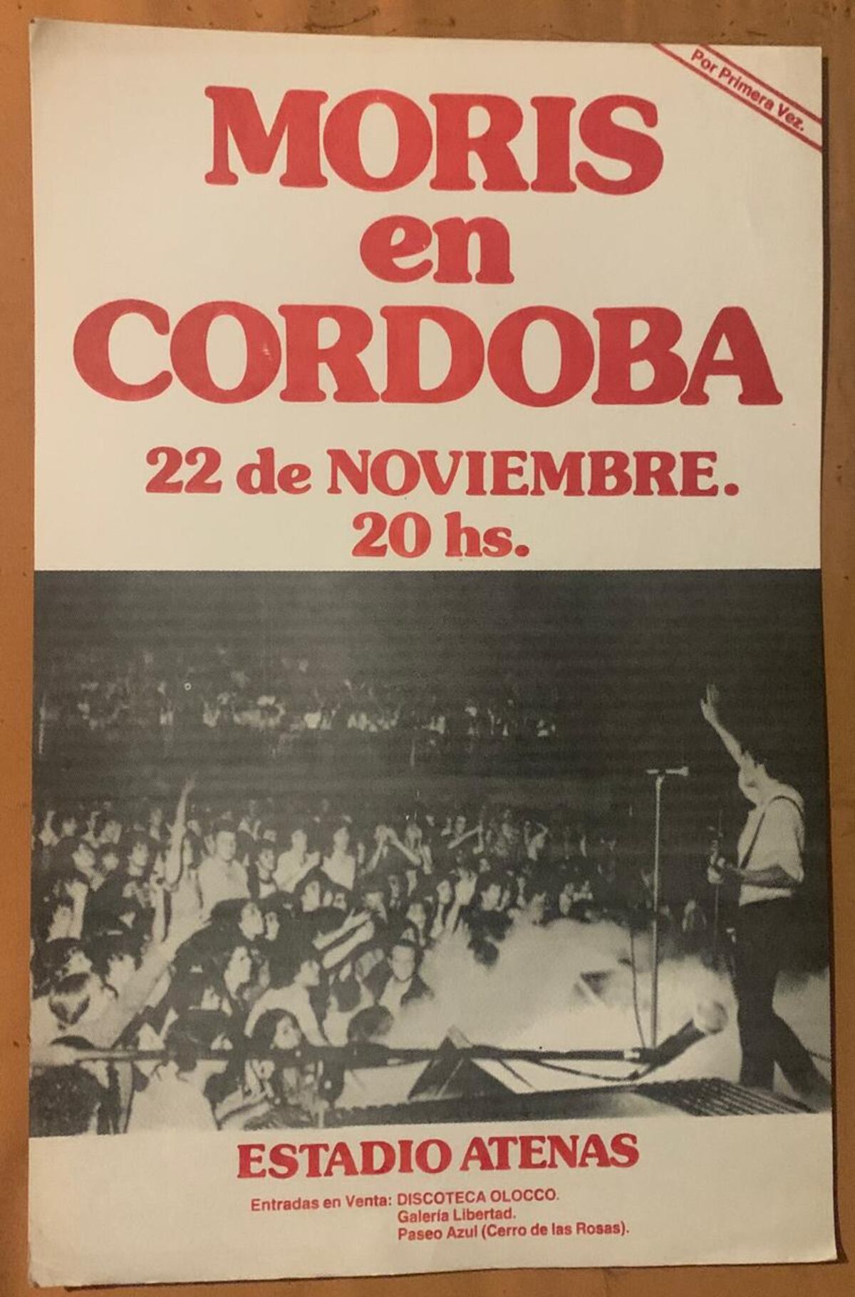 Moris vino a Atenas en el marco de su regreso posexilio. (Archivo)
