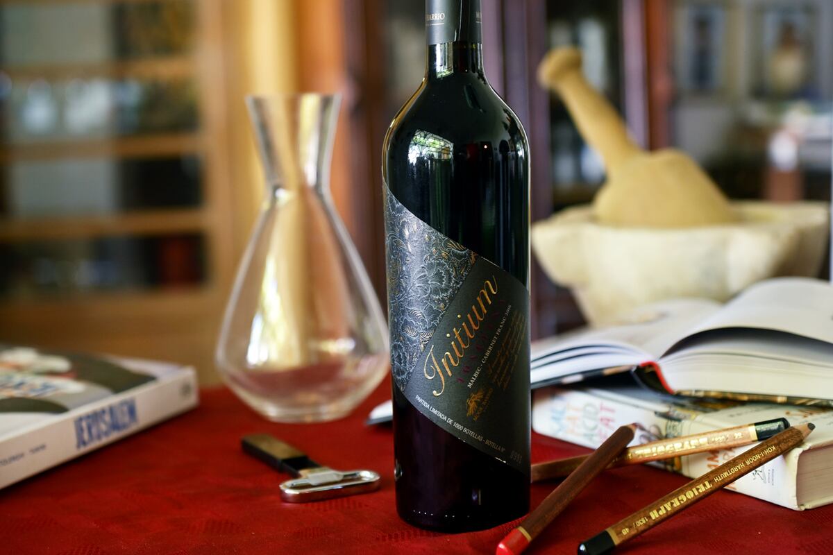 Initium es el vino de la bodega bonsai Moor & Barrio hecho de manera artesanal (Javier Ferreyra / La Voz)