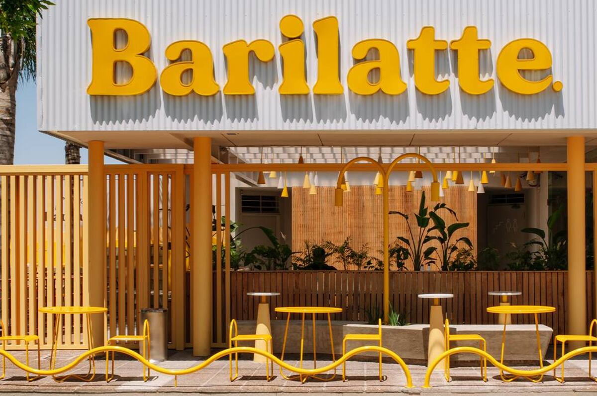 Rebranding. La renovada sucursal de Barilatte, en calle Lamarca.