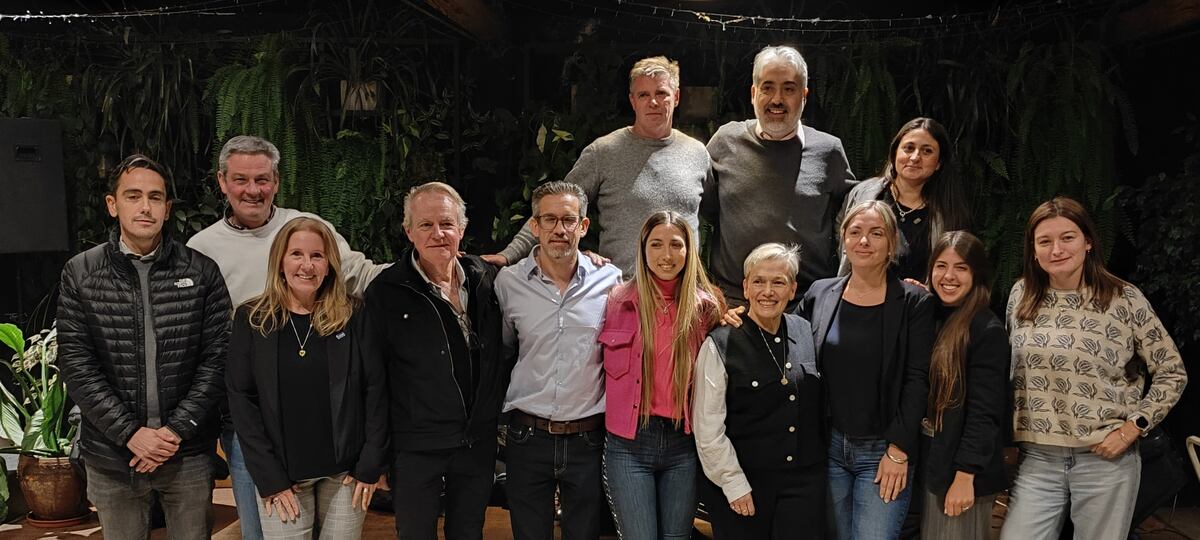 Integrantes de la flamante cámara de inmobiliarias (Gentileza)