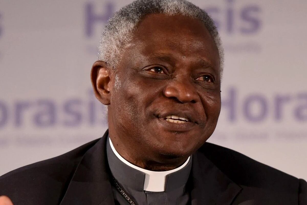Peter Turkson, posible sucesor del Papa Francisco. (AP)