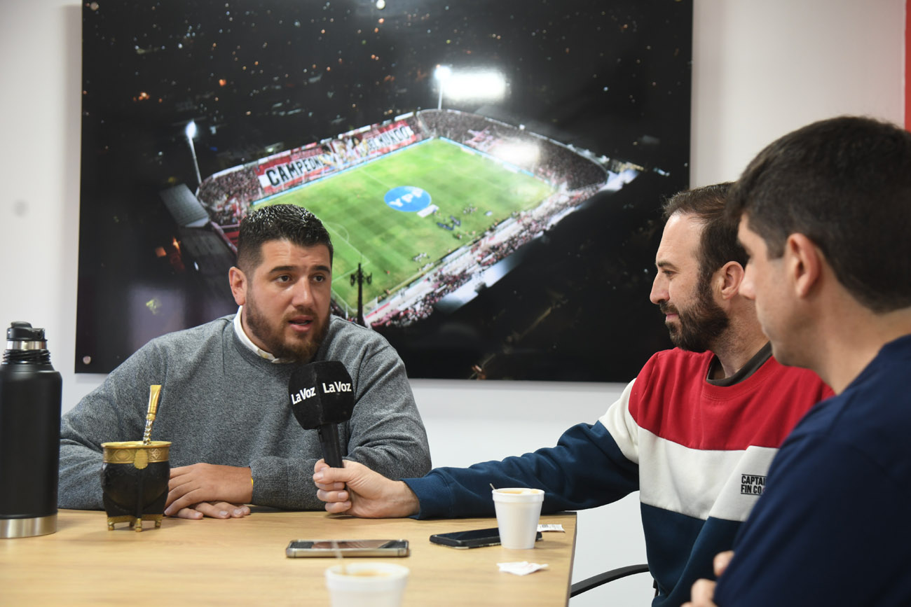 Juan Manuel Cavagliatto, presidente del Club Instituto. (Ramiro Pereyra / La Voz)