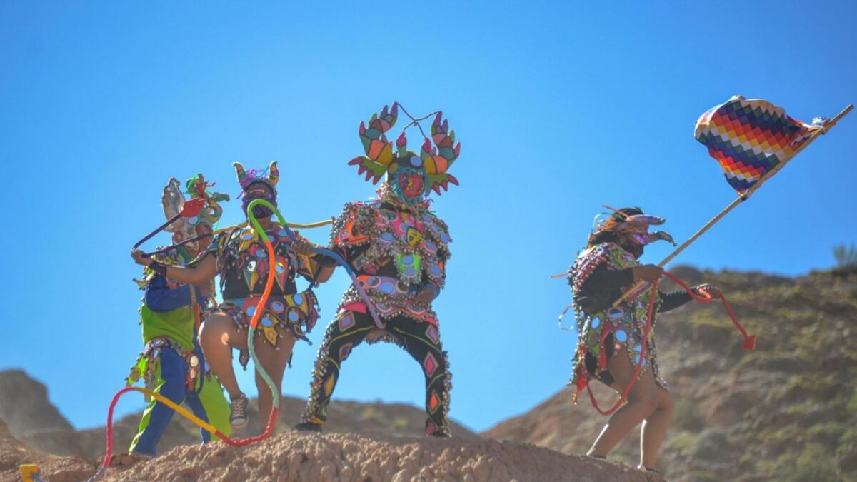 Carnaval en Jujuy. (Télam)