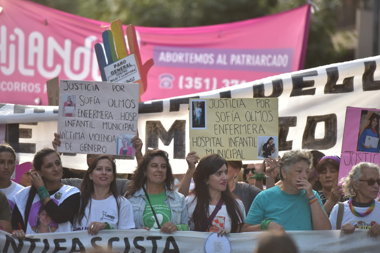Movilización este sábado en el marco del 8M 2025 (Facundo Luque / La Voz)
