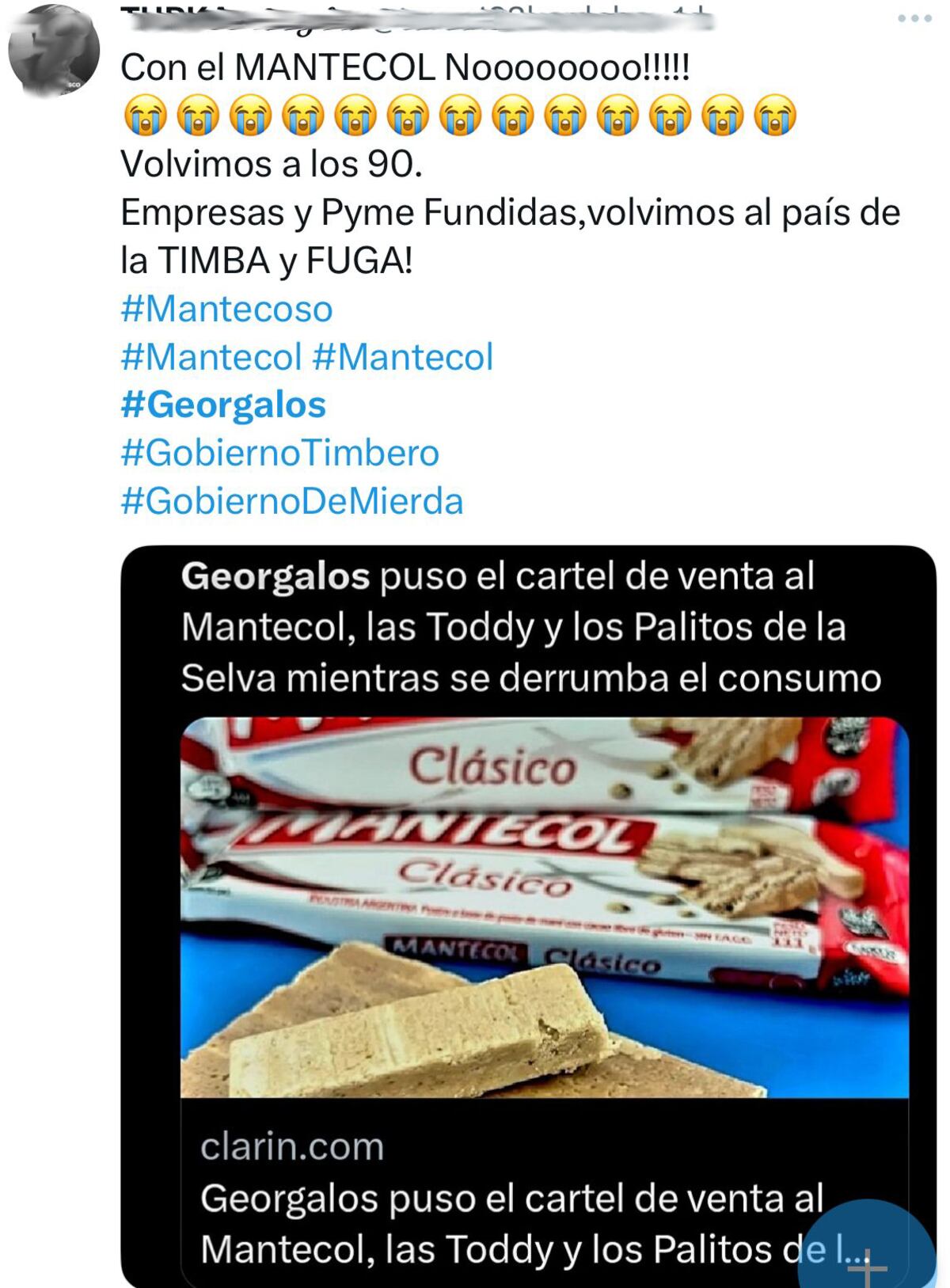 La Voz Chequea. Reacción de usuarios en posteos de Instagram frente a la desinformación de la venta de Georgalos.