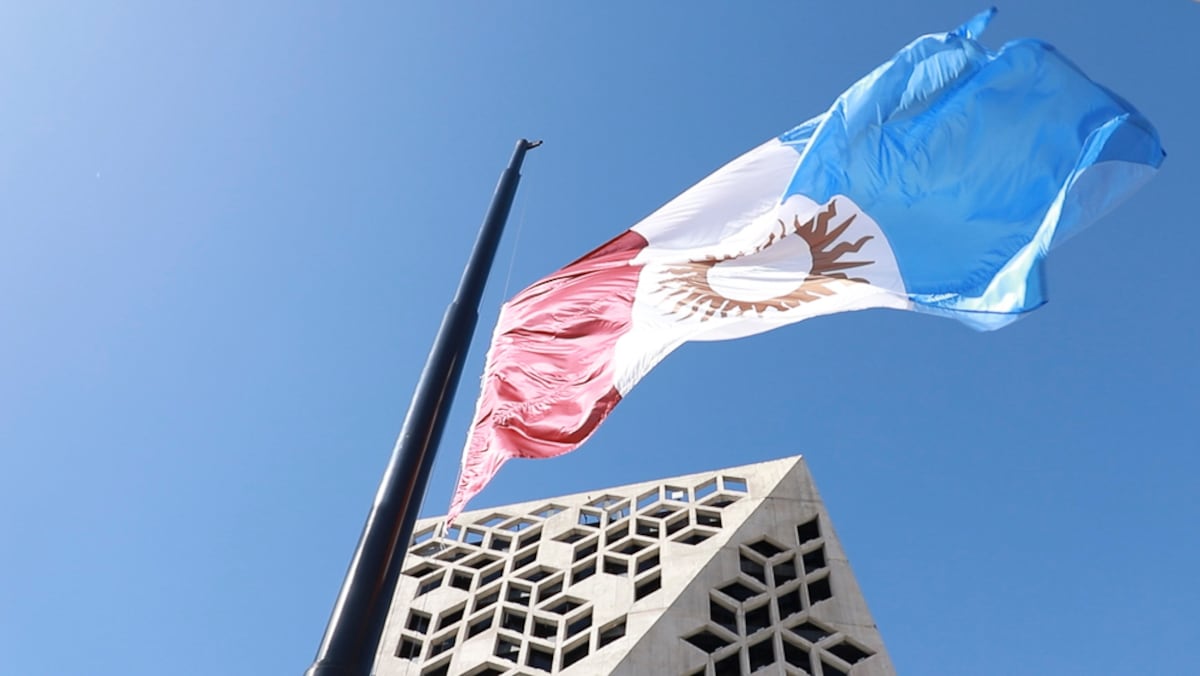 Bandera de la Provincia de Córdoba. (Archivo)