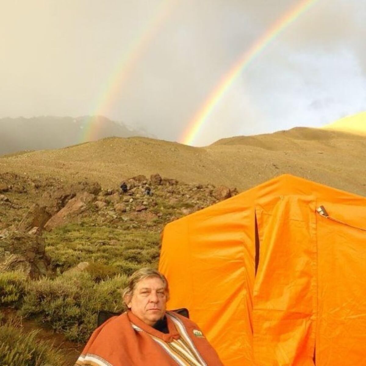 Manigno Schmid formaba parte de los 16 sobrevivientes del accidente del avión FAU 571 que se estrelló en la Cordillera de Los Andes en octubre de 1972. (Gentileza)