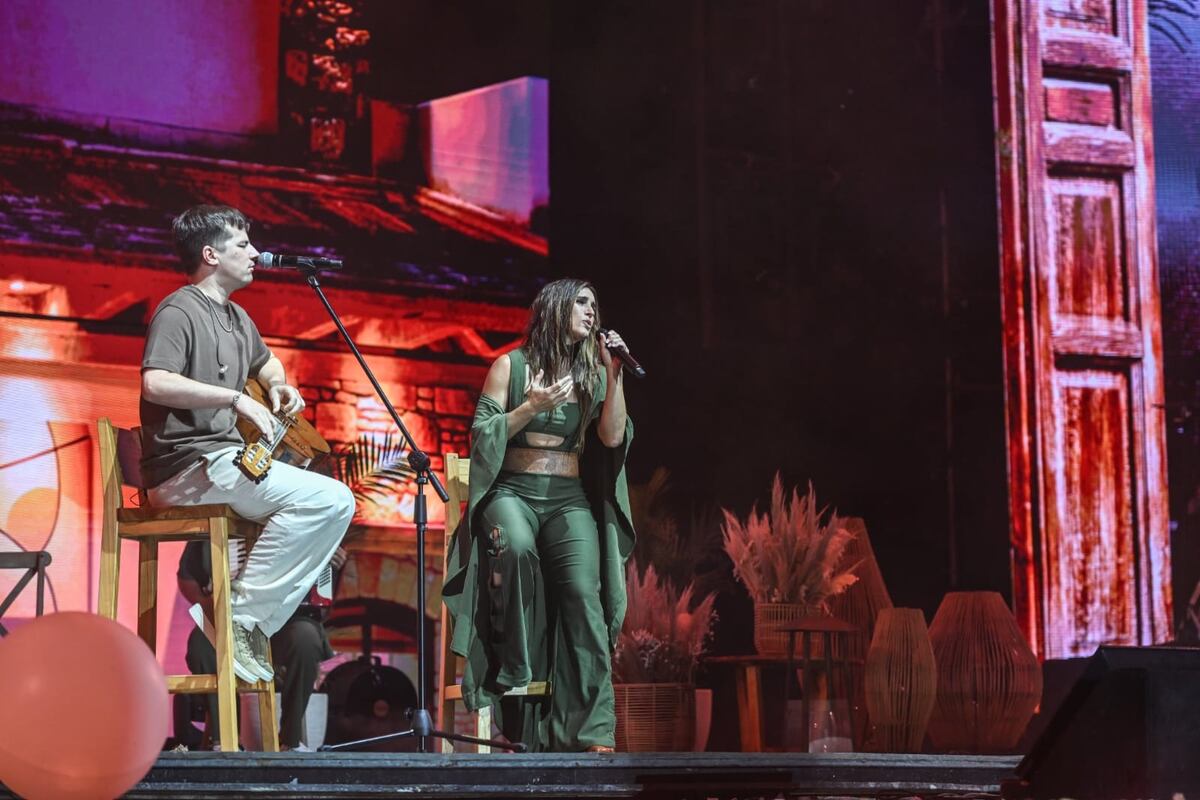 Cosquín 2026, octava luna: Soledad Pastorutti y Nahuel Pennisi (Carlos Romero / LVI)