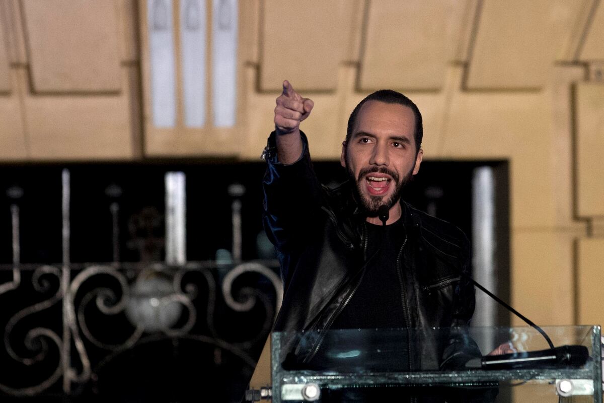 Nayib Bukele, presidente de El Salvador. AP
