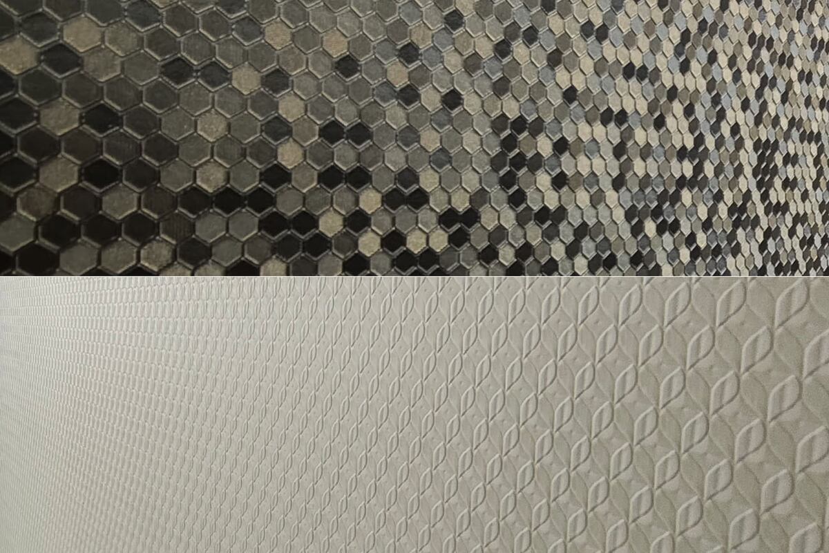 Placas: en distintas texturas y tonos, se perfilan como recursos que vienen marcando tendencia en materia de ambientación de espacios.