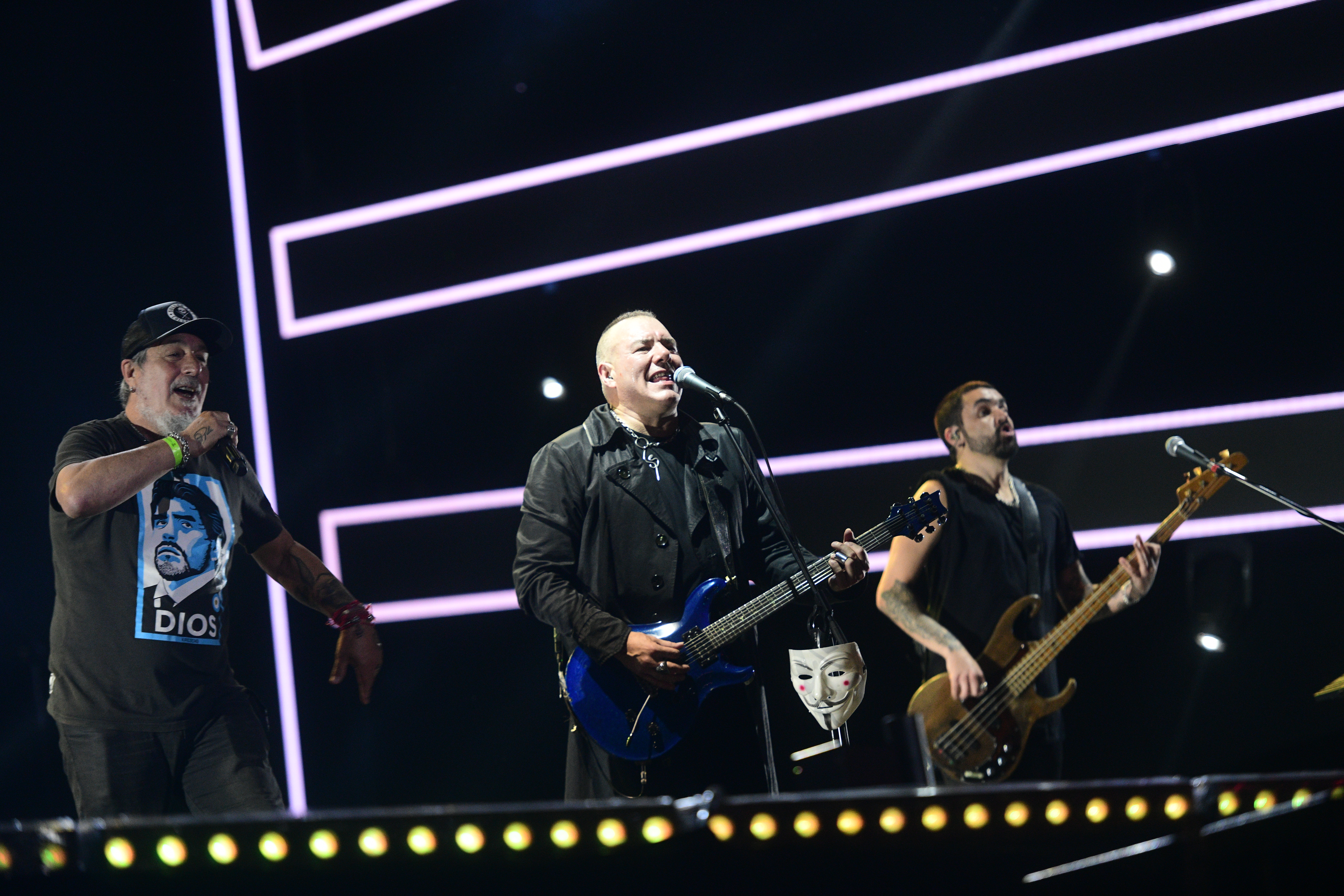 Una fiesta pura se vivió en la Creepy Halloween con la Mona Jiménez, Cristian Castro, Catupecu Machu y Los Auténticos Decadentes. (Javier Ferreyra / La Voz)