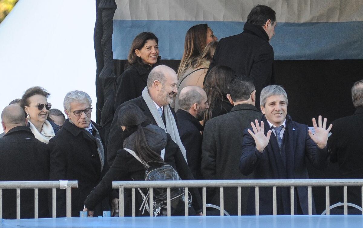 Desfile del 9 de Julio encabezado por el presidente Javier Milei. (Federico López Claro)