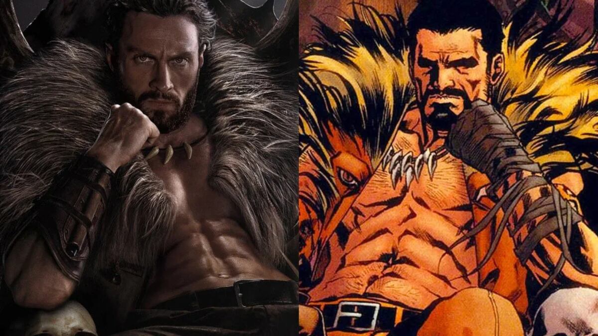 Aaron Taylor-Johnson es "Kraven el cazador"