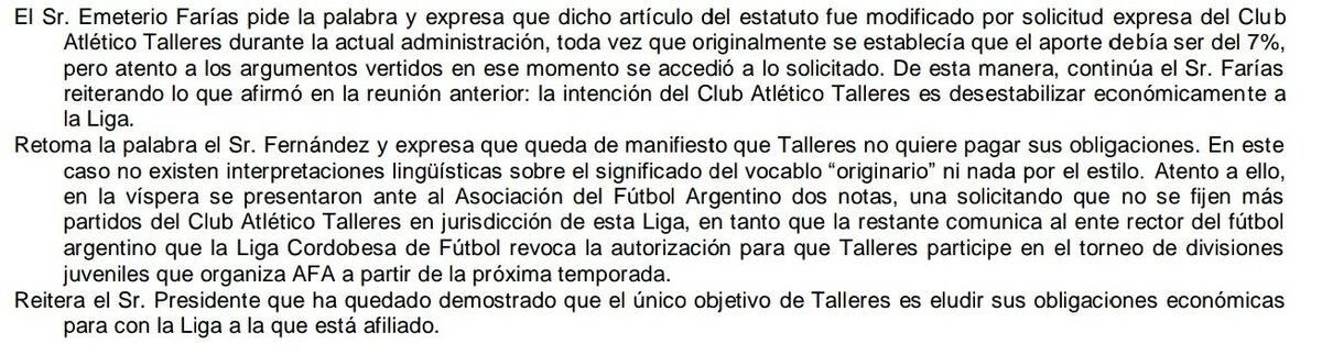 El boletín de la Liga