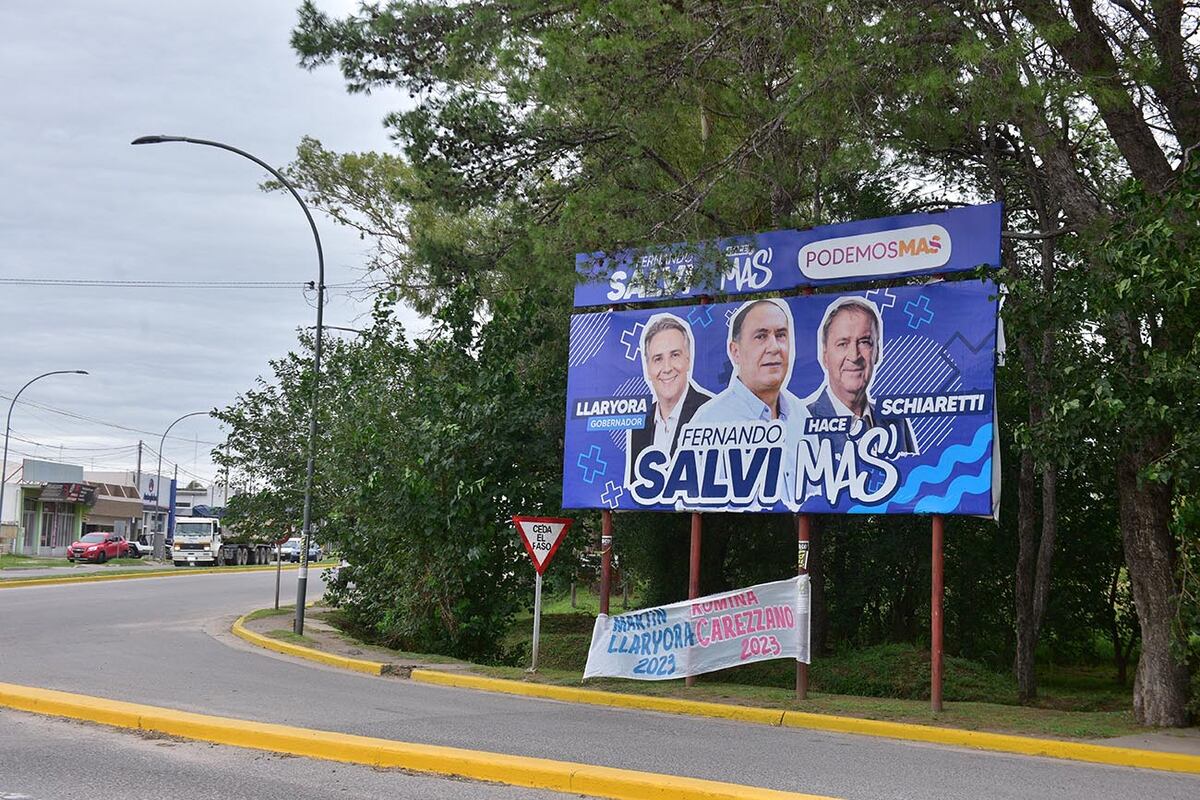PJ. Fernando Salvi lleva meses de promoción en Río Tercero pero finalmente no integra ninguna lista. (Ramiro Pereyra /La Voz)