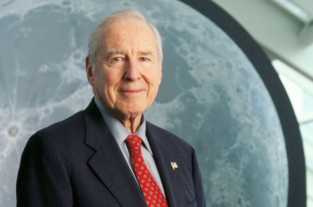 Murió Jim Lovell, el comandante de la Apolo 13 (Gentileza)