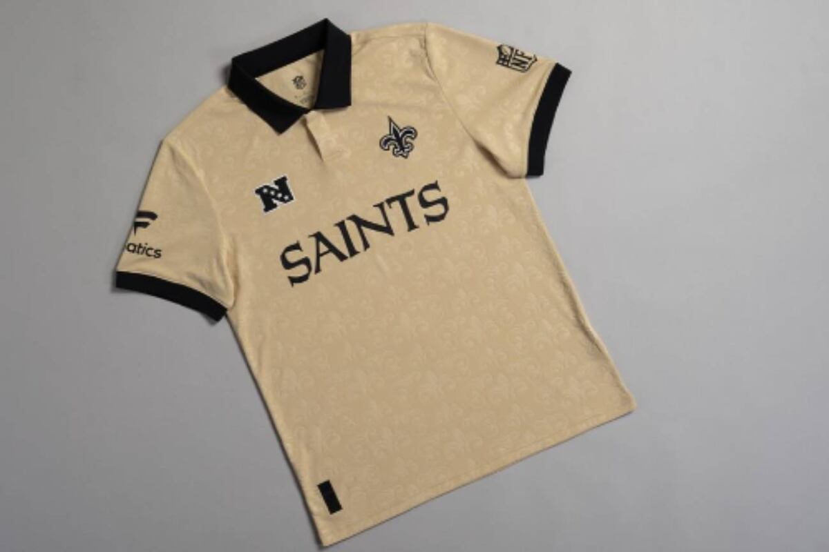 Las camisetas de los equipos de la NFL como si fueran de fútbol (Fanatics)
