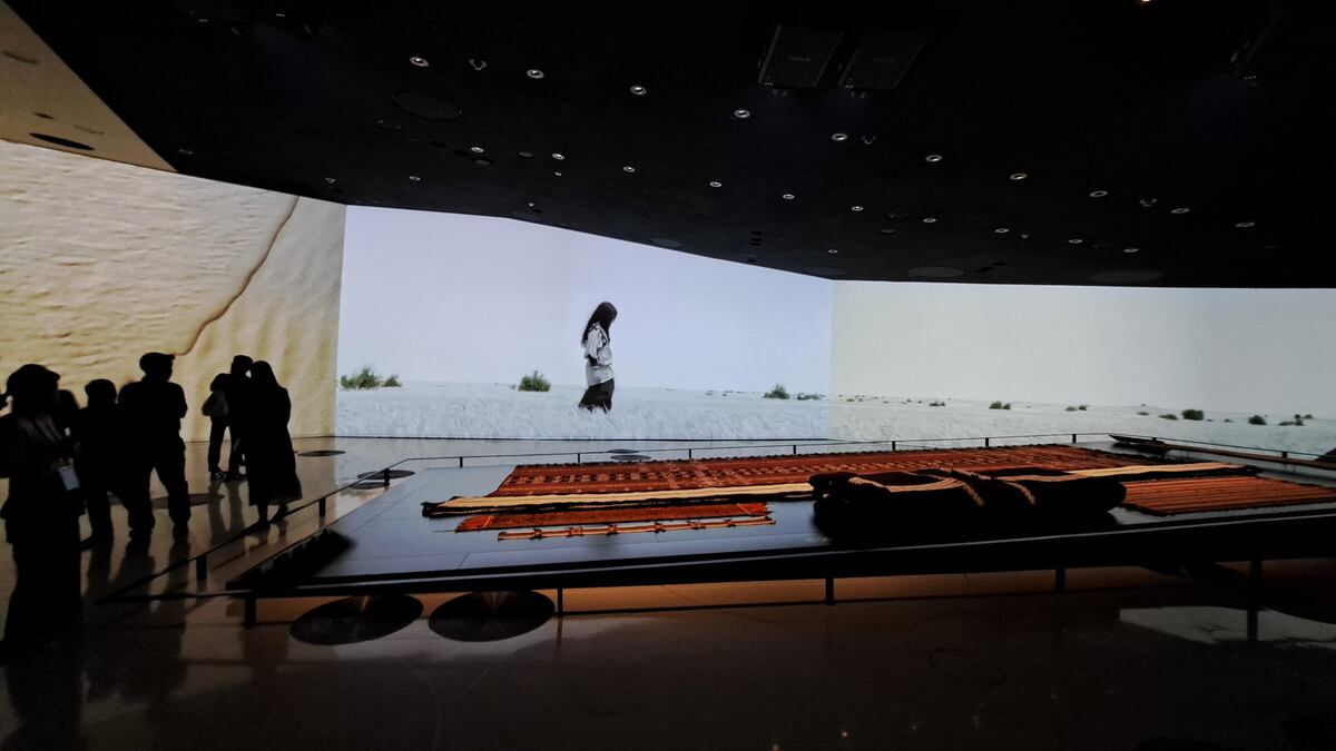 Recorrido de La Voz por el Museo Nacional de Qatar. (La Voz)