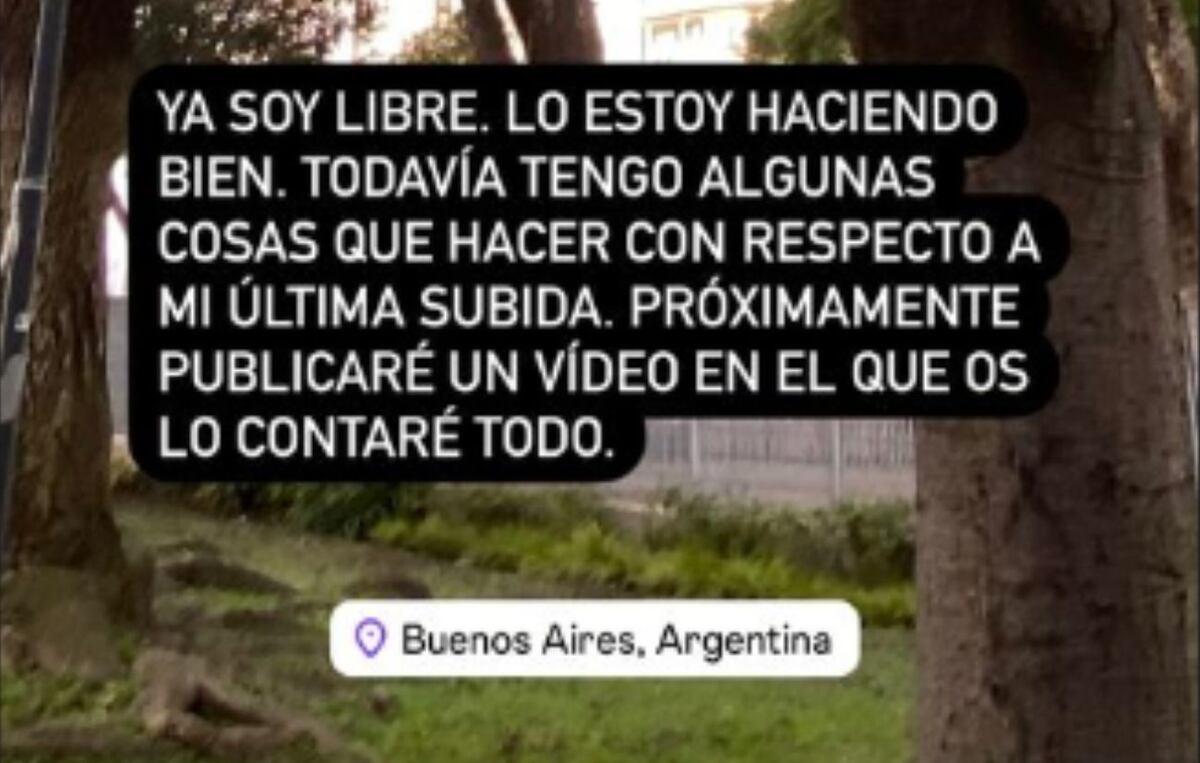 Marcin Banot, el escalador polaco detenido en Puerto Madero, compartió su primer publicación después de ser liberado por la Justicia. (Instagram / Marcin Banot)