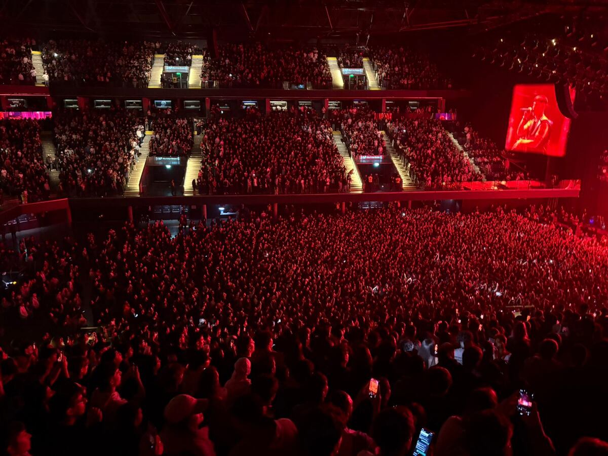 Duki en el Movistar Arena