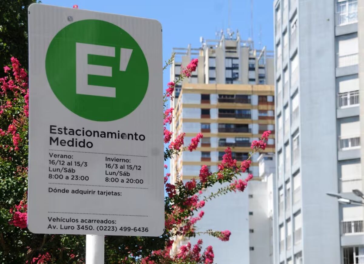 Conocé los costos de estacionar en Mar del Plata este verano.