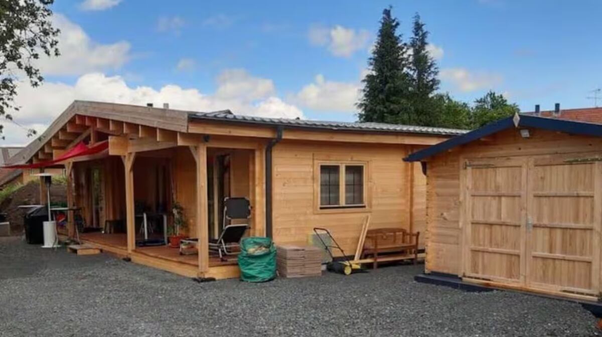 La casa prefabricada.