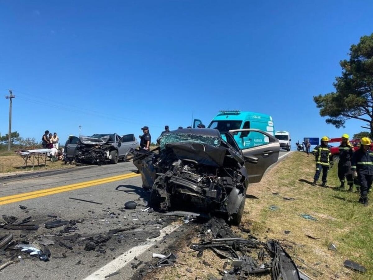 Uruguay. El siniestro vial que dejó dos mujeres argentinas como saldo fatal. (Foto / Twitter)