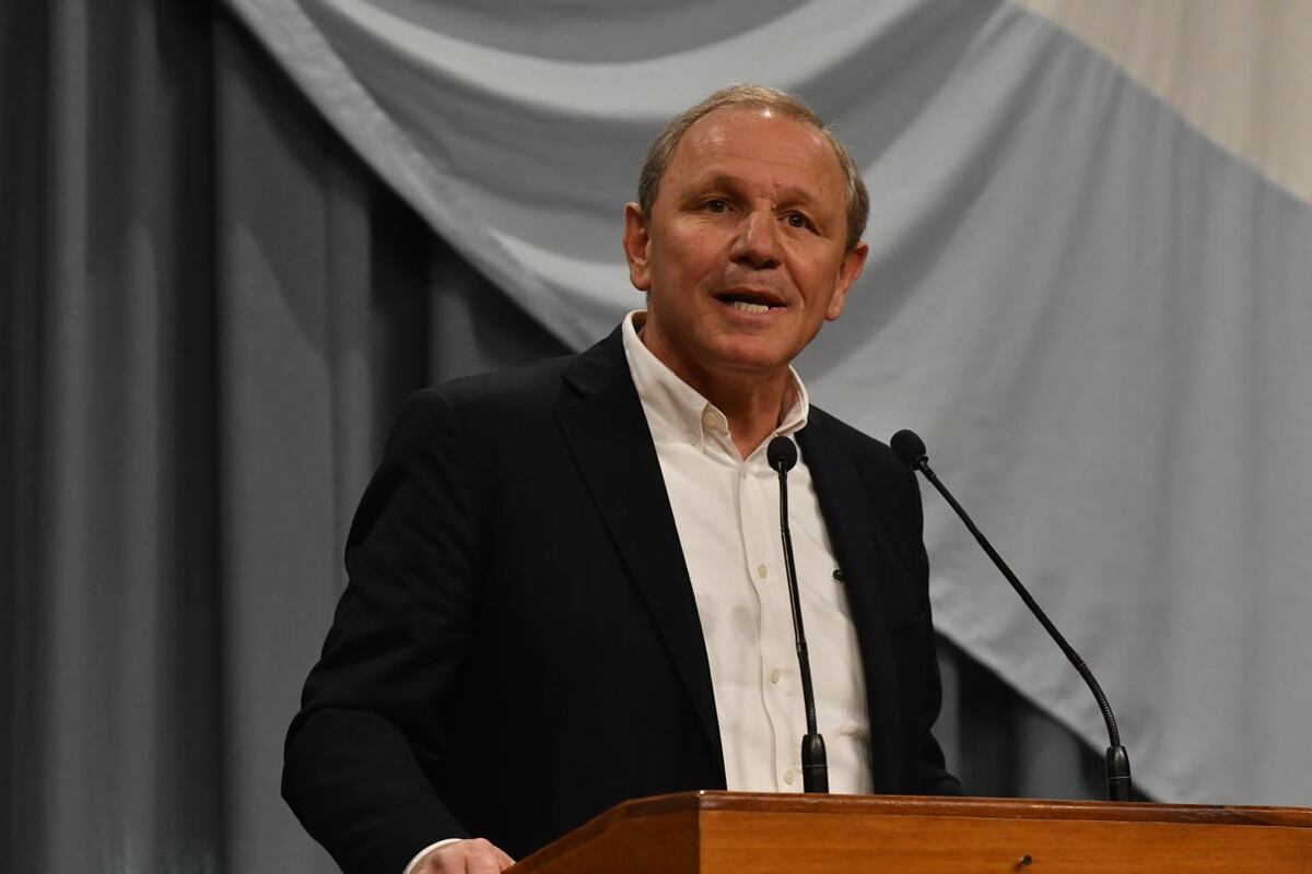 UNRC. De Rivas, candidato a intendente de Río Cuarto (Tomy Fragueiro/La Voz).
