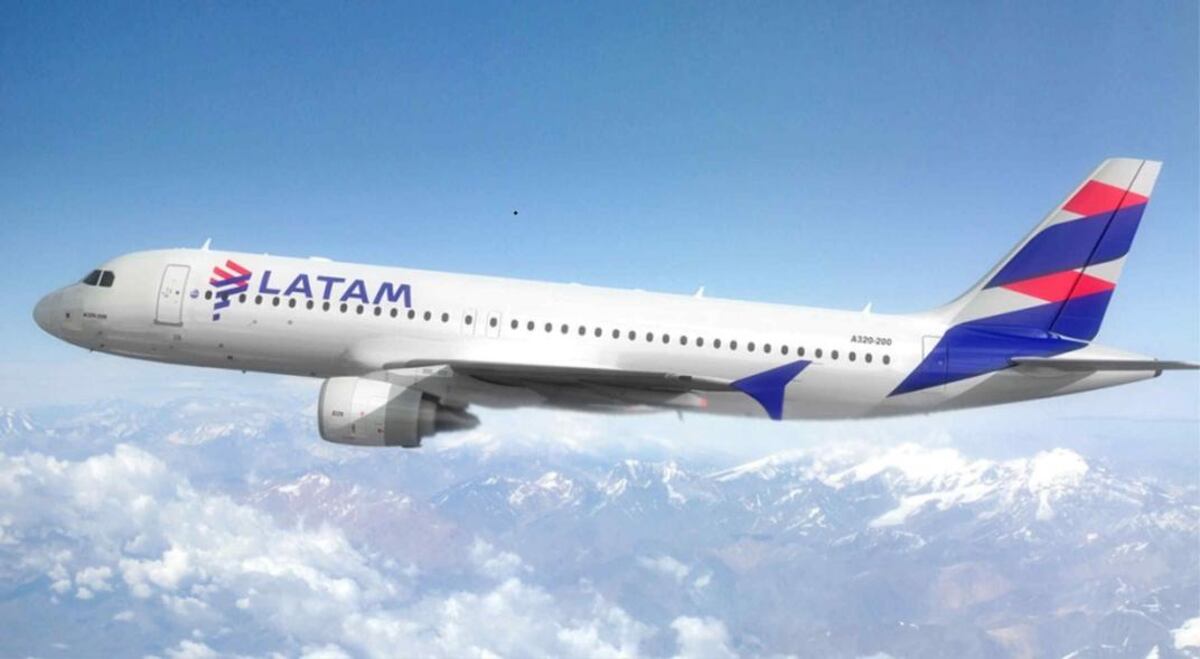 Avión de la empresa. (Latam Airlines/Europa Press/DPA)