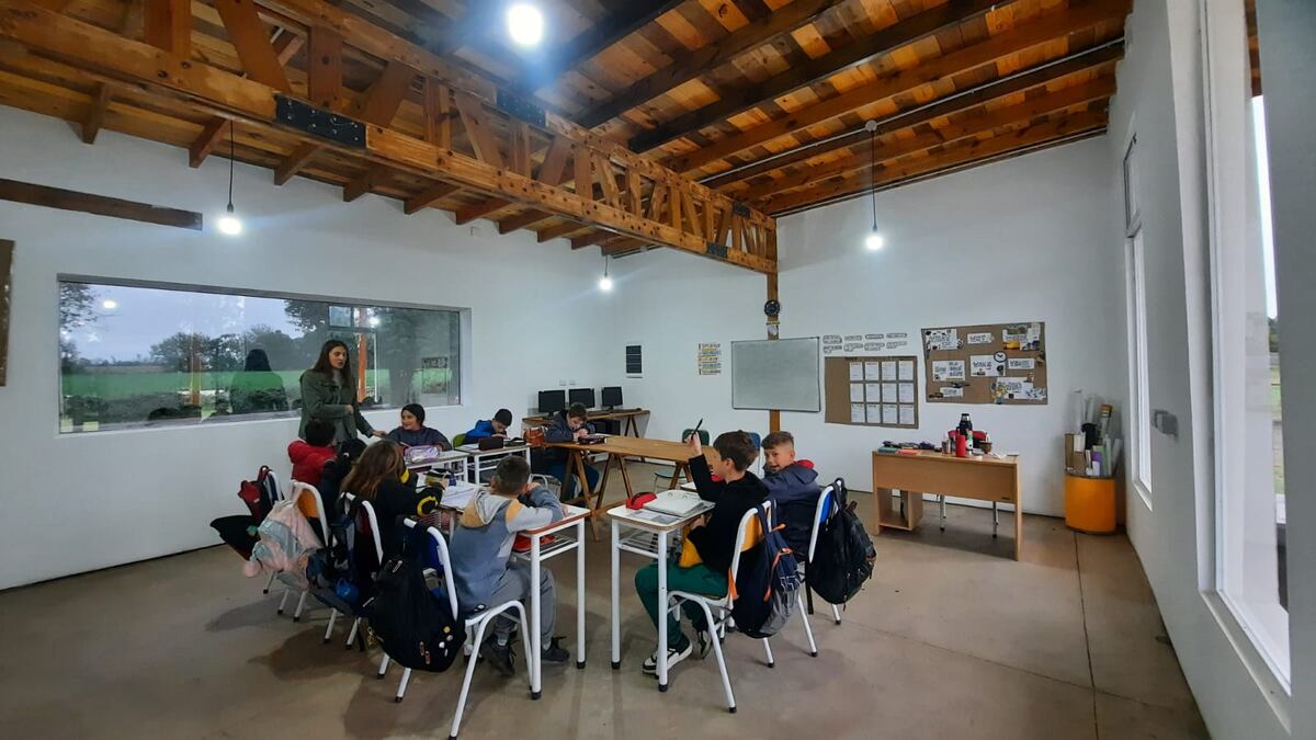 La nueva ecoescuela de Colonia Caroya