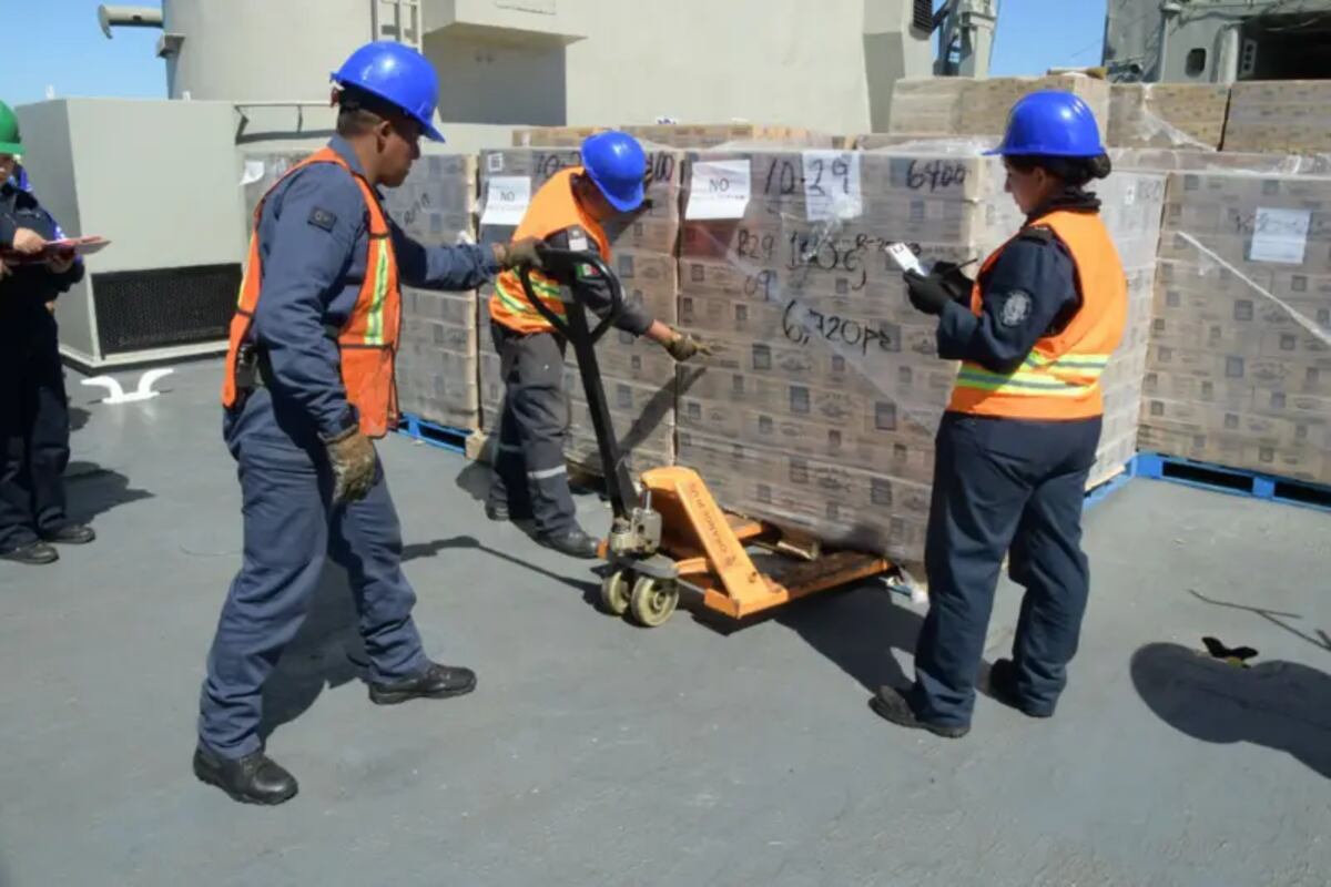 Llegan a Cuba dos buques mexicanos cargados de alimentos en medio de las tensiones con EE.UU..