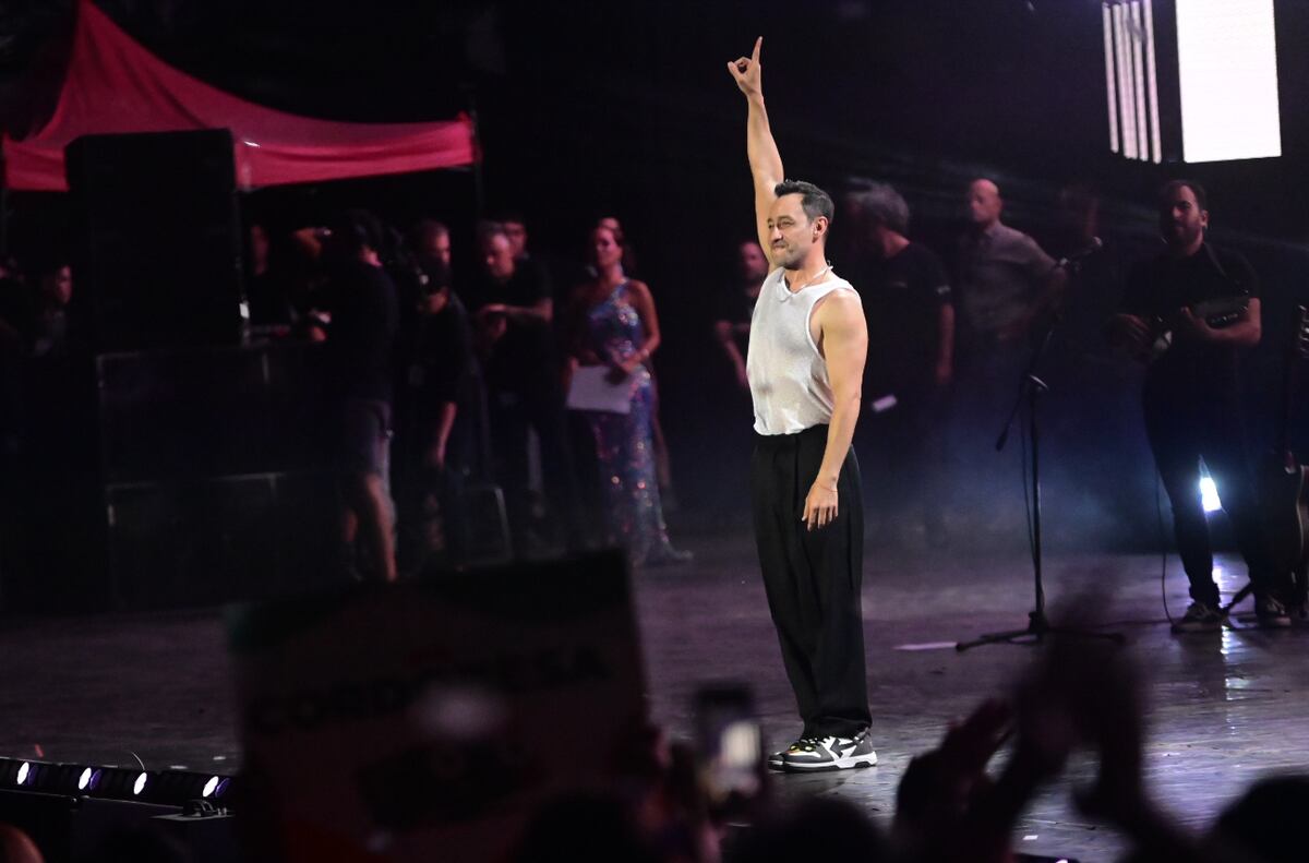 Luciano Pereyra en el Festival de Villa María 2025. (La Voz)