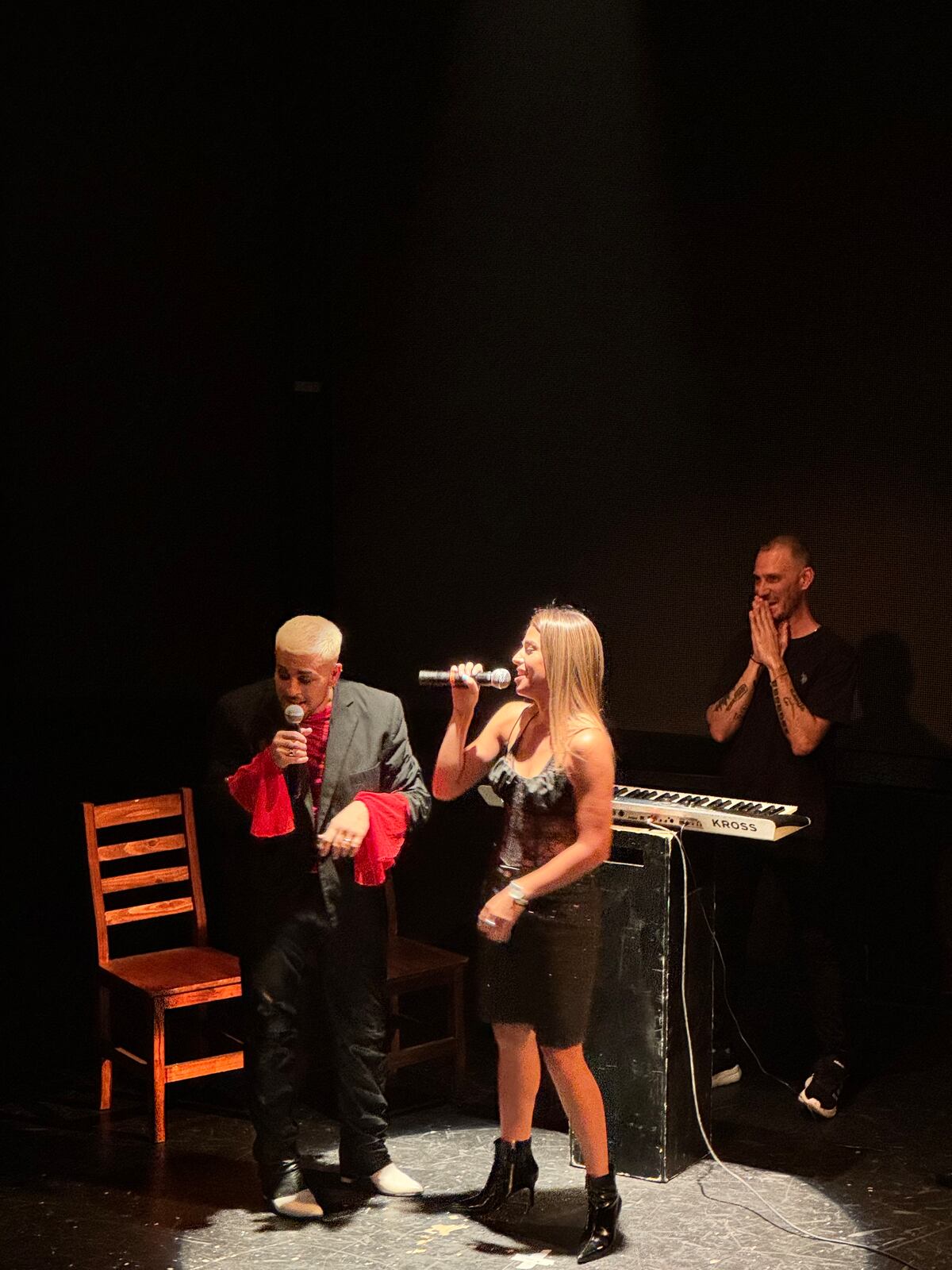 Euge Quevedo junto a Facu Mazzei. (La Voz)