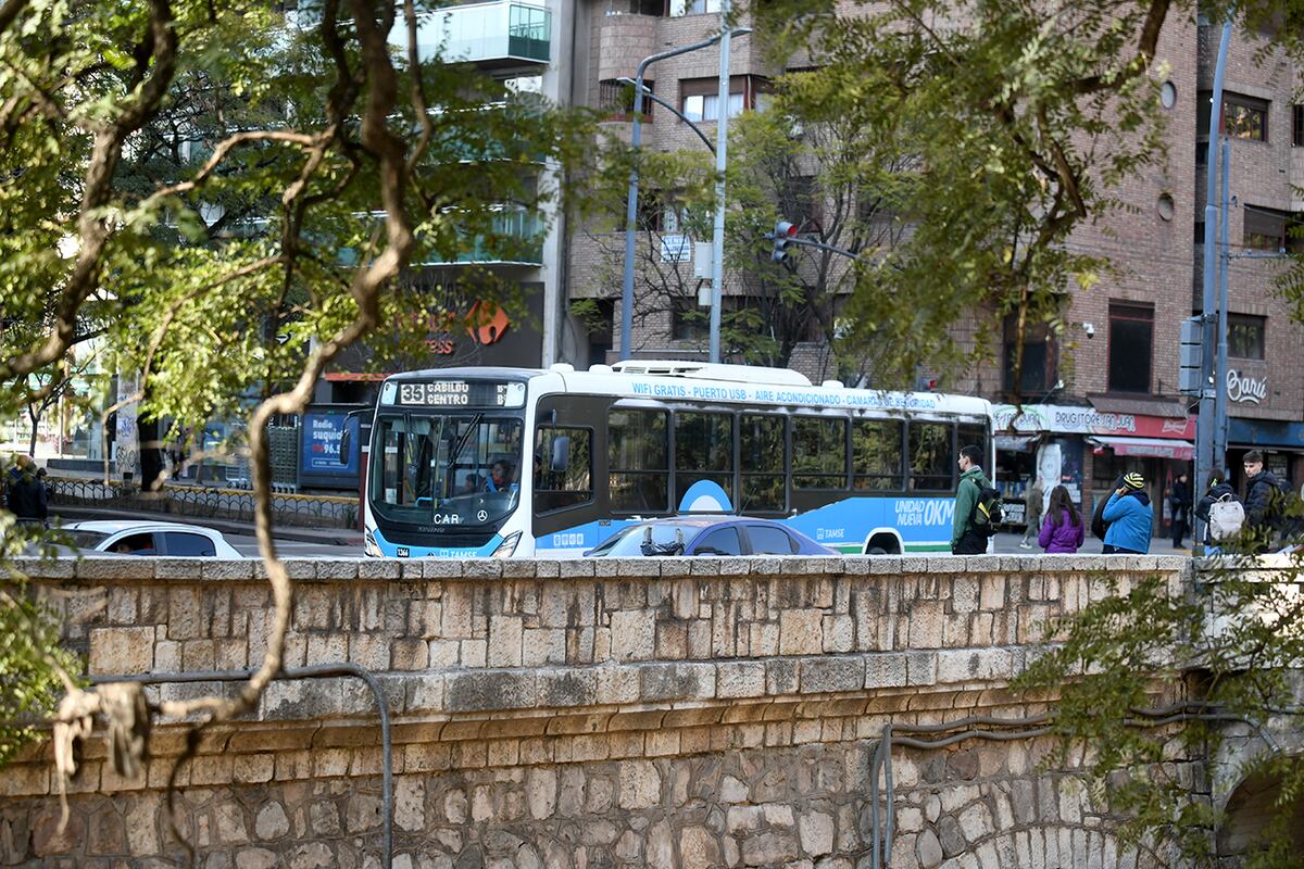 Transporte urbano en la ciudad de Córdoba. (Ramiro Pereyra / La Voz)