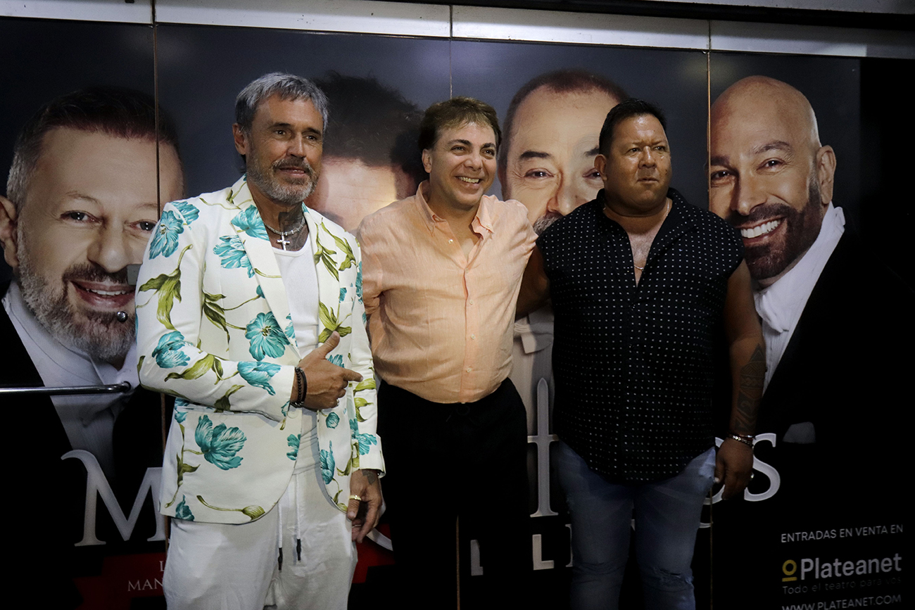 Cristian Castro en la obra de Los Mosqueteros del Rey en Carlos Paz . (La Voz)