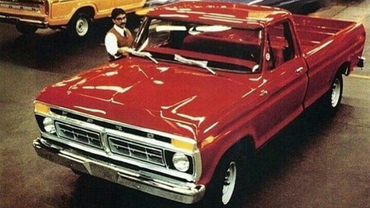 F100. Elegida como vehículo de trabajo en el campo y la ciudad.