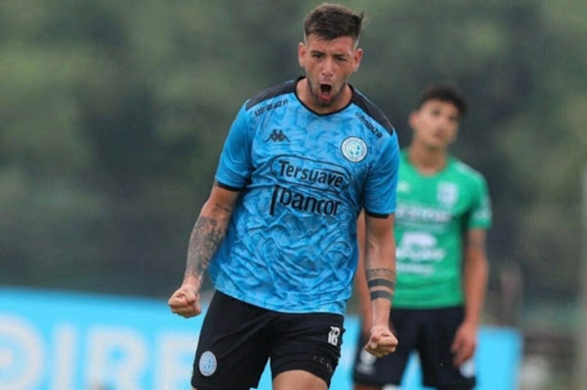 El delantero Ivo Costantino, que regresó de San Juan, seguirá en Brown (A) su carrera. (Prensa Belgrano)