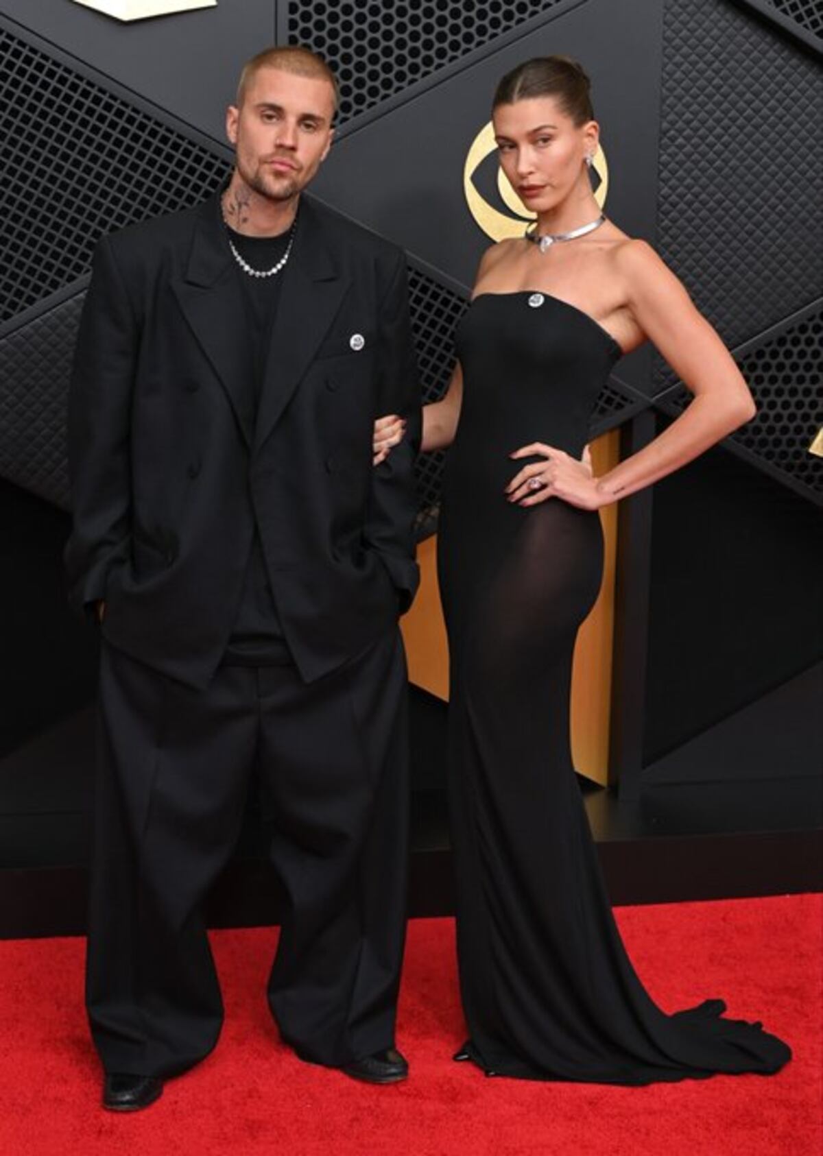 Justin y Hailey Bieber.
