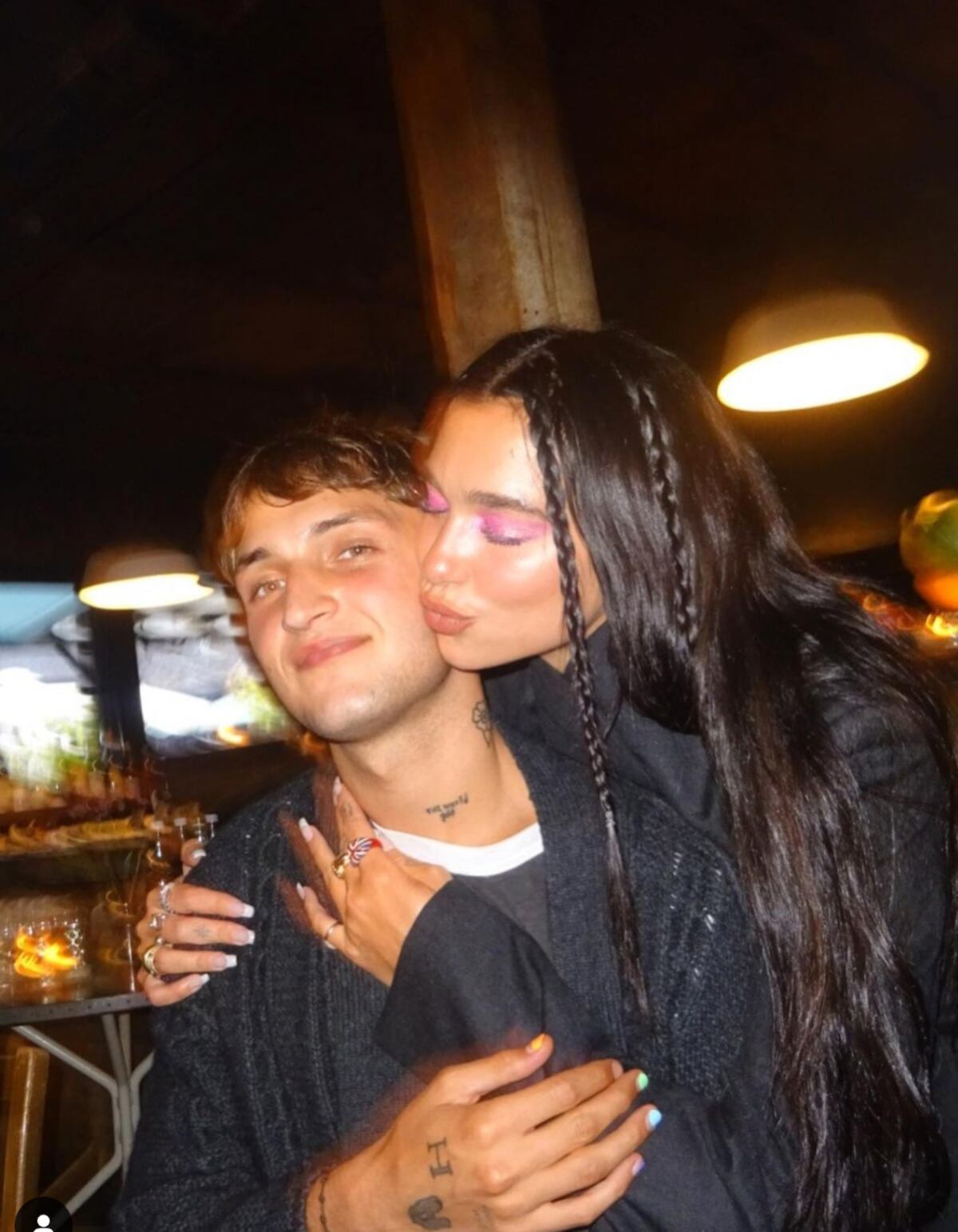 Dua Lipa y Anwar Hadid