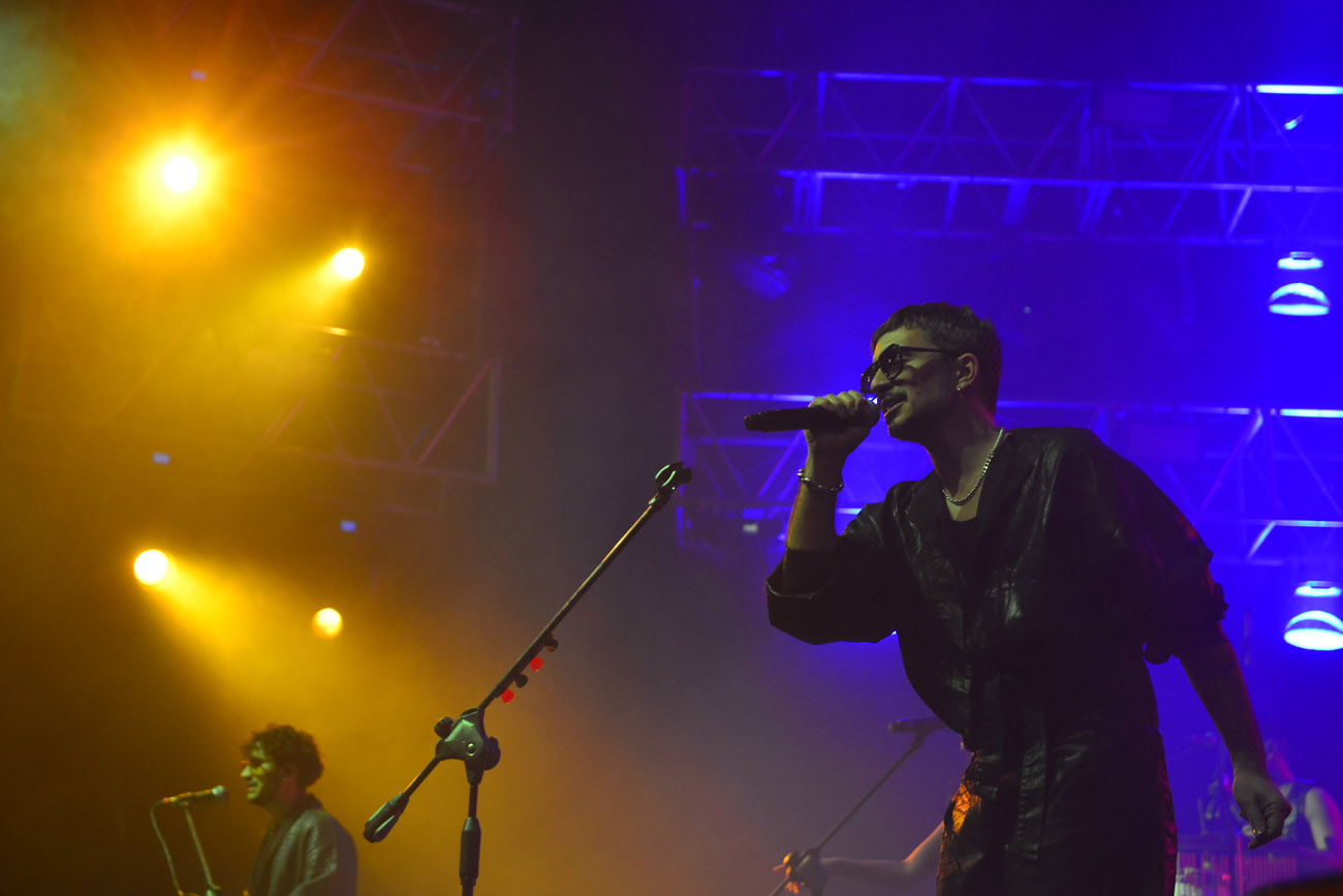 Emanuel Horvilleur en el Festival Satélite en la Plaza de la Música. (Nicolás Bravo / La Voz)