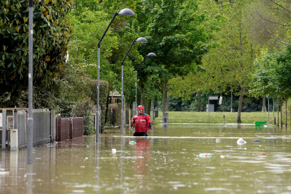 Inundaciones en Italia. (AP)