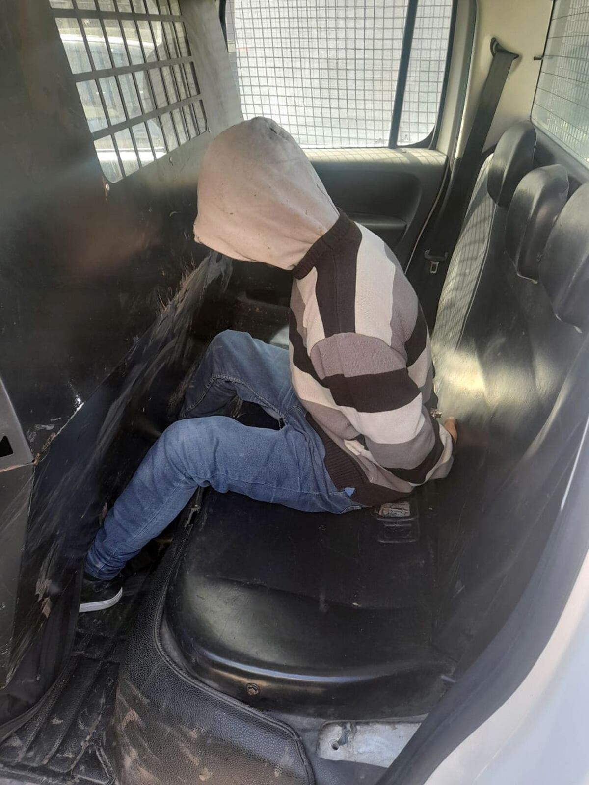 El hombre detenido por el crimen. (Gentileza)